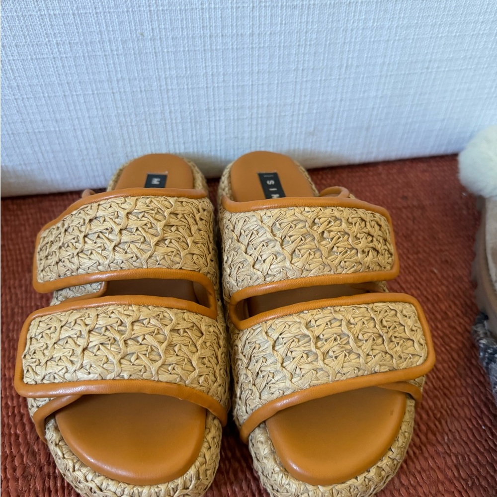 Simon Miller Tan Sandals with Woven Design - Picture 3 of 3